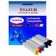 T3AZUR -Lot de 5 Toners génériques Samsung CLT-K659S, CLT-C659S, CLT-M659S, CLT-Y659S
