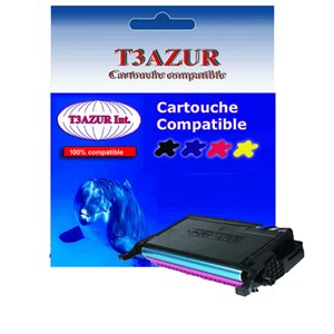 T3AZUR - Toner générique Samsung CLP-610, 660, CLP-M660B Magenta (Haute capacité)