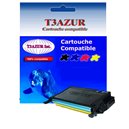 T3AZUR - Toner générique Samsung CLP-610, 660, CLP-Y660A Yellow (Haute capacité)