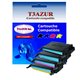 T3AZUR - Lot de 4 Toners génériques Samsung CLP-610 / 660  (Haute capacité)