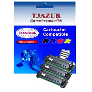 T3AZUR- Lot de 3  Toner générique Samsung ML1610, 2010, ML1610D2   