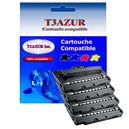 T3AZUR - Lot de 4 Toners génériques Samsung SCX4725 (SCX-D4725A/SV189A)