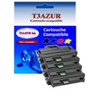 T3AZUR - Lot de 4 Toners génériques Samsung ML-2850 , ML-D2850B