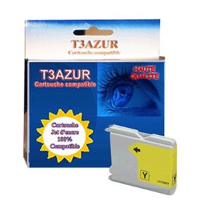 Cartouche compatible Brother LC1000 / LC970 / LC 1000 / LC 970 XL Yellow Cartouche compatible Brother LC1000 / LC970 / LC 1000 / LC 970 XL Yellow