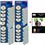  Lot de 20 cartouches compatibles Epson Stylus SX440W / SX445W / SX525WD+ Pack de 20 papiers photos A6 Brillant 230gr