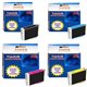 T1811/T1814XL - Lot de 4 Cartouches compatibles Epson T1811-T1814 XL