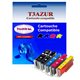 5 x Cartouches Compatibles Canon PGI580, CLI851, PGI 580, CLI 851 XXL - T3AZUR