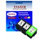 Lot de 3 Cartouches compatibles pour imprimante HP DeskJet 5420, 5440  (2x336+342) Noire 18ml - T3AZUR