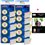 Lot de 10 cartouches compatibles Epson Stylus Photo R217 / R265 / R285 / R360 + Pack de 20 papiers photos A6 Brillant 230gr