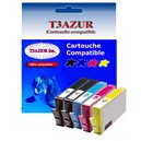 Lot de 5 Cartouches compatibles pour imprimante HP DeskJet 3070A (H364xl) - T3AZUR