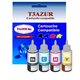 Set de 4 bouteilles encre compatibles pour Epson EcoTank ET L485, L486, L495 - 70ml