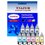 Set de 10 bouteilles encre compatibles pour Epson EcoTank ET L100, L110, L111 - 70ml - T3AZUR