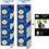 Lot de 10 cartouches compatibles Epson Stylus  SX510W / SX515W / SX600FW / SX610FW + Pack de 20 papiers photos A6 Brillant 230gr