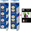 Lot de 10 cartouches compatibles Epson  T1001 / T1002 / T1003 / T1004
