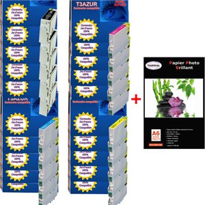 20 Cartouches Epson T1001-T1004 - Compatibles 20 Cartouches Epson T1001-T1004 - Compatibles