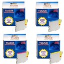 T0441/T0444 - Lot de 4 cartouches compatibles Epson C64/C66