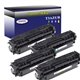 Lot de 4 Toners Lasers compatibles type T3AZUR pour HP CF410X CF411X CF412X CF413X  410X - T3AZUR
