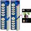 Lot de 20 cartouches compatibles Epson Stylus CX3600 / CX3650 + Pack de 20 papiers photos A6 Brillant 230gr