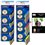  Lot de 10 Cartouches compatibles Epson T0551 / T0552 / T0553 / T0554 + Pack de 20 papiers photos A6 Brillant 230gr