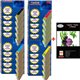 Lot de 20 Cartouches compatibles Epson T0551 / T0552 / T0553 / T0554 + Pack de 20 papiers photos A6 Brillant 230gr