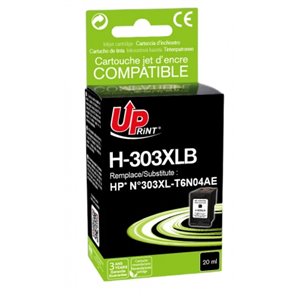 Cartouche remanufacturé HP 303XL (T6N04AE/T6N02AE) - Noire