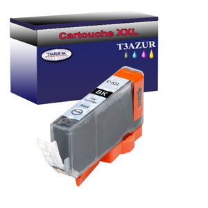 Cartouche Compatible pour Canon Pixma iP3600, iP4600, iP4700 Photo Noire - T3AZUR