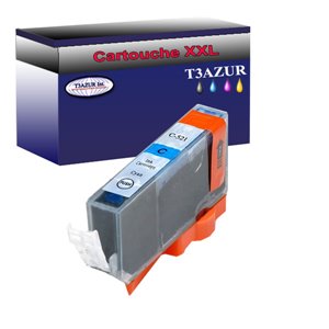 Cartouche Compatible pour Canon Pixma iP3600, iP4600, iP4700 Cyan - T3AZUR