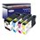 Lot de 4 Cartouches compatibles pour Canon PGI1500XL (9195B001) (1Bk/1C/1M/1Y) - T3AZUR