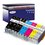 Lot de 12 Cartouches Compatibles pour Canon Pixma MG5751, MG5752, MG5753, MG6850 (2Bk/2PBk/2C/2M/1Y/2GY) - T3AZUR
