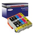 Lot de 5 Cartouches Compatibles pour Epson T2621 / T2631 /  T2632 /  T2633 / T26234  T3AZUR