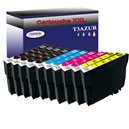 Lot de 10 Cartouches Compatibles pour Epson 603XL - T3AZUR