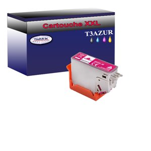 Cartouche Compatible pour Epson T02H3 / T02F3 (202XL) Magenta  - T3AZUR