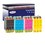 Cartouches d'encre D&C 10x Set B-C-M-Y Cartouches d'encre Cartouches d'encre (non original) pour Epson WorkForce WF 2010 82665