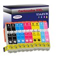 Lot de 10 Cartouches Compatiblespour Epson T2431/ T2432/ T2433/ T2434/ T2435/ T2436 - T3AZUR
