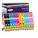 Lot de 12 Cartouches Compatiblespour Epson T2431/ T2432/ T2433/ T2434/ T2435/ T2436 - T3AZUR