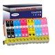 Lot de 12 Cartouches Compatiblespour Epson T2431/ T2432/ T2433/ T2434/ T2435/ T2436 - T3AZUR