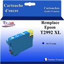 Cartouche Compatible pour Epson T2992 / T2982 (29XL) Cyan - T3AZUR