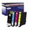 Lot de 4 Cartouches Compatibles pour Epson T3471 / T3472 /  T3473 /  T3474 (34XL) - T3AZUR