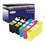 Lot de 5 Cartouches Compatibles pour Epson T3591 / T3592 / T3593 / T3594 (35XL)- T3AZUR