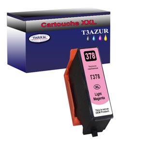 Cartouche Compatible pour Epson Expression Photo XP15000 HD Light Magenta - T3AZUR