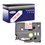 Ruban pour étiquettes laminées génériques Brother TZe252 - Texte rouge sur fond blanc - Largeur 24 mm x 8 mètres
