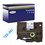 Ruban pour étiquettes laminées générique Brother TZe263 - Texte bleu sur fond blanc - Largeur 36 mm x 8 mètres