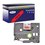 Ruban d'étiquettes laminées générique Brother TZe431 - Texte noir sur fond rouge - Largeur 12 mm x 8 mètres