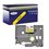 Ruban pour étiquettes laminées générique Brother TZe621 - Texte noir sur fond jaune - Largeur 9 mm x 8 mètres