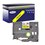 Ruban d'étiquettes laminées générique Brother TZe631 - Texte noir sur fond jaune - Largeur 12 mm x 8 mètres