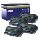 T3AZUR - Lot de 4 Toner générique HP 11A / Canon  EP-710