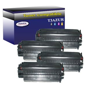 T3AZUR - Lot de 4 Toner Laser compatible Canon E30 (1491A003 )