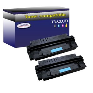 T3AZUR - Lot de 2 Toner générique Canon EP62A / HP C4129A 