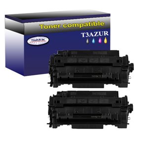 T3AZUR - Lot de 2 Toner  génériques CRG-724 / 3481B002 (Simple Capacité)