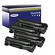 T3AZUR - Lot de 4 Toner générique HP CE285A / Canon CRG-725